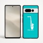 כיסוי בעיצוב אישי עם השם שלך לדגם - Google Pixel 9 Pro 5G בעיצוב סקסופון