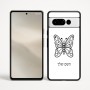 כיסוי בעיצוב אישי עם השם שלך לדגם - Google Pixel 9 Pro 5G בעיצוב פרפר