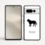 כיסוי בעיצוב אישי עם השם שלך לדגם - Google Pixel 9 Pro 5G בעיצוב כלב