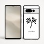 כיסוי בעיצוב אישי עם השם שלך לדגם - Google Pixel 9 Pro 5G בעיצוב דגל המירוץ