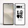 כיסוי בעיצוב אישי עם השם שלך לדגם - Google Pixel 9 Pro 5G בעיצוב אהבה