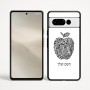 כיסוי בעיצוב אישי עם השם שלך לדגם - Google Pixel 9 Pro 5G בעיצוב הדפס תפוח