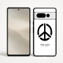 כיסוי בעיצוב אישי עם השם שלך לדגם - Google Pixel 9 Pro 5G בעיצוב סמל השלום