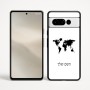 כיסוי בעיצוב אישי עם השם שלך לדגם - Google Pixel 9 Pro 5G בעיצוב מפת העולם