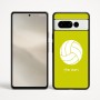 כיסוי בעיצוב אישי עם השם שלך לדגם - Google Pixel 9 Pro 5G בעיצוב כדור כדורעף
