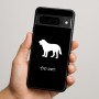 כיסוי בעיצוב אישי עם השם שלך לדגם - Google Pixel 9 Pro 5G בעיצוב כלב