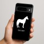 כיסוי בעיצוב אישי עם השם שלך לדגם - Google Pixel 9 Pro 5G בעיצוב סוס