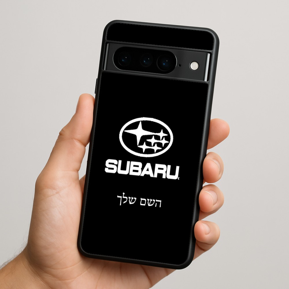 כיסוי בעיצוב אישי עם השם שלך לדגם - Google Pixel 9 Pro 5G בעיצוב סובארו