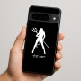 כיסוי בעיצוב אישי עם השם שלך לדגם - Google Pixel 9 Pro 5G בעיצוב אישה שטן
