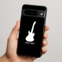 כיסוי בעיצוב אישי עם השם שלך לדגם - Google Pixel 9 Pro 5G בעיצוב גיטרה