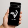 כיסוי בעיצוב אישי עם השם שלך לדגם - Google Pixel 9 Pro 5G בעיצוב רוכב טרקטורונים