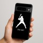 כיסוי בעיצוב אישי עם השם שלך לדגם - Google Pixel 9 Pro 5G בעיצוב שחקן בייסבול