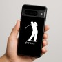 כיסוי בעיצוב אישי עם השם שלך לדגם - Google Pixel 9 Pro 5G בעיצוב שחקן גולף