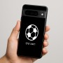 כיסוי בעיצוב אישי עם השם שלך לדגם - Google Pixel 9 Pro 5G בעיצוב כדורגל כדור כדורגל