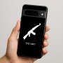 כיסוי בעיצוב אישי עם השם שלך לדגם - Google Pixel 9 Pro 5G בעיצוב אק 47