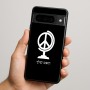 כיסוי בעיצוב אישי עם השם שלך לדגם - Google Pixel 9 Pro 5G בעיצוב גלובוסי שלום