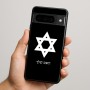 כיסוי בעיצוב אישי עם השם שלך לדגם - Google Pixel 9 Pro 5G בעיצוב מגן דוד - מגן דוד - ישראל