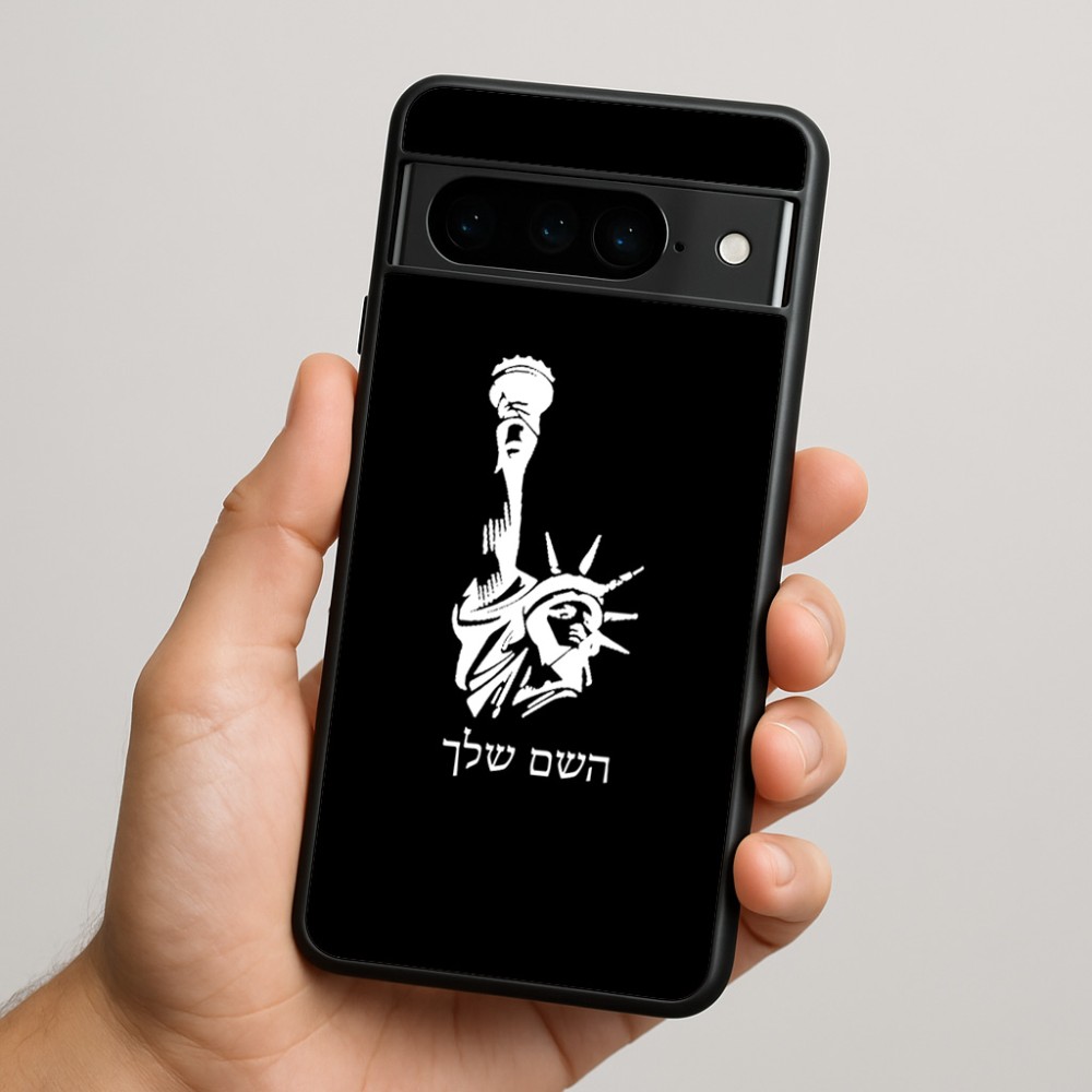 כיסוי בעיצוב אישי עם השם שלך לדגם - Google Pixel 9 Pro 5G בעיצוב פסל החירות