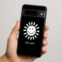 כיסוי בעיצוב אישי עם השם שלך לדגם - Google Pixel 9 Pro 5G בעיצוב שמש