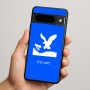 כיסוי בעיצוב אישי עם השם שלך לדגם - Google Pixel 9 Pro 5G בעיצוב נשר אמריקאי