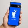 כיסוי בעיצוב אישי עם השם שלך לדגם - Google Pixel 9 Pro 5G בעיצוב צבי