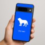 כיסוי בעיצוב אישי עם השם שלך לדגם - Google Pixel 9 Pro 5G בעיצוב כלב