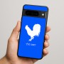 כיסוי בעיצוב אישי עם השם שלך לדגם - Google Pixel 9 Pro 5G בעיצוב תרנגול