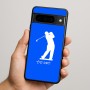 כיסוי בעיצוב אישי עם השם שלך לדגם - Google Pixel 9 Pro 5G בעיצוב שחקן גולף