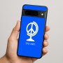 כיסוי בעיצוב אישי עם השם שלך לדגם - Google Pixel 9 Pro 5G בעיצוב גלובוסי שלום