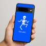 כיסוי בעיצוב אישי עם השם שלך לדגם - Google Pixel 9 Pro 5G בעיצוב סקלטון