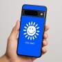 כיסוי בעיצוב אישי עם השם שלך לדגם - Google Pixel 9 Pro 5G בעיצוב שמש