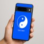 כיסוי בעיצוב אישי עם השם שלך לדגם - Google Pixel 9 Pro 5G בעיצוב סמל יינג יאנג