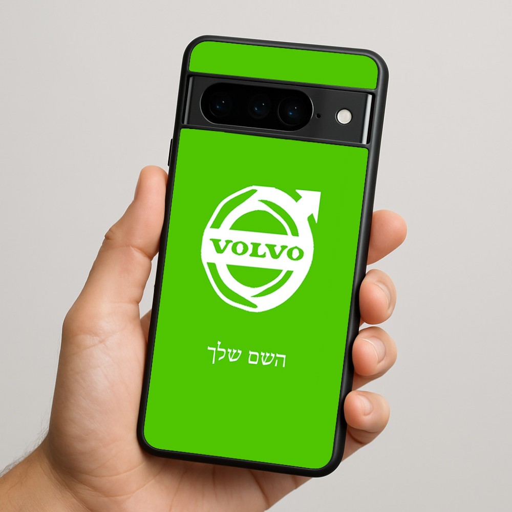 כיסוי בעיצוב אישי עם השם שלך לדגם - Google Pixel 9 Pro 5G בעיצוב וולוו
