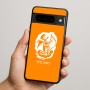 כיסוי בעיצוב אישי עם השם שלך לדגם - Google Pixel 9 Pro 5G בעיצוב אנג'ל מוזיקלי