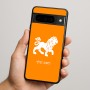 כיסוי בעיצוב אישי עם השם שלך לדגם - Google Pixel 9 Pro 5G בעיצוב מזלות - אריה