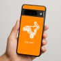 כיסוי בעיצוב אישי עם השם שלך לדגם - Google Pixel 9 Pro 5G בעיצוב רוכב טרקטורונים