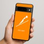 כיסוי בעיצוב אישי עם השם שלך לדגם - Google Pixel 9 Pro 5G בעיצוב קפיצת סקי אולימפית