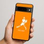 כיסוי בעיצוב אישי עם השם שלך לדגם - Google Pixel 9 Pro 5G בעיצוב שחקן טניס