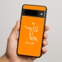 כיסוי בעיצוב אישי עם השם שלך לדגם - Google Pixel 9 Pro 5G בעיצוב שחקן כדורעף