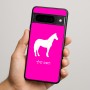 כיסוי בעיצוב אישי עם השם שלך לדגם - Google Pixel 9 Pro 5G בעיצוב סוס