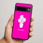 כיסוי בעיצוב אישי עם השם שלך לדגם - Google Pixel 9 Pro 5G בעיצוב פרח