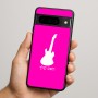 כיסוי בעיצוב אישי עם השם שלך לדגם - Google Pixel 9 Pro 5G בעיצוב גיטרה
