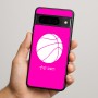 כיסוי בעיצוב אישי עם השם שלך לדגם - Google Pixel 9 Pro 5G בעיצוב כדורסל