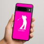 כיסוי בעיצוב אישי עם השם שלך לדגם - Google Pixel 9 Pro 5G בעיצוב שחקן גולף