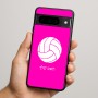 כיסוי בעיצוב אישי עם השם שלך לדגם - Google Pixel 9 Pro 5G בעיצוב כדור כדורעף