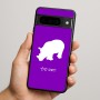 כיסוי בעיצוב אישי עם השם שלך לדגם - Google Pixel 9 Pro 5G בעיצוב קרנף
