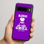 כיסוי בעיצוב אישי עם השם שלך לדגם - Google Pixel 9 Pro 5G בעיצוב מלך הגריל