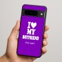 כיסוי בעיצוב אישי עם השם שלך לדגם - Google Pixel 9 Pro 5G בעיצוב אוהבת את החבר שלי