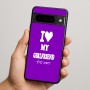 כיסוי בעיצוב אישי עם השם שלך לדגם - Google Pixel 9 Pro 5G בעיצוב אוהב את החברה שלי
