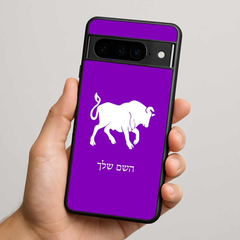 כיסוי בעיצוב אישי עם השם שלך לדגם - Google Pixel 9 Pro 5G בעיצוב מזלות - שור